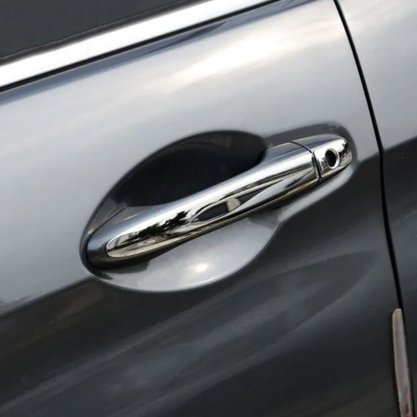 Kit Aplique de Maçaneta Cromado Civic 2007 Até 2011 4 Portas SHEKPARTS
