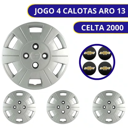 Jogo Calota Aro 13 Celta 2000 Até 2015 