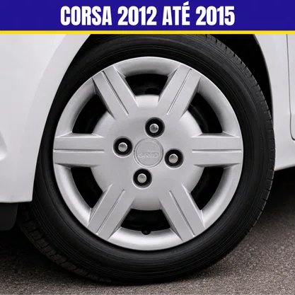 Jogo Calota Aro 13 Corsa 2010 Até 2015