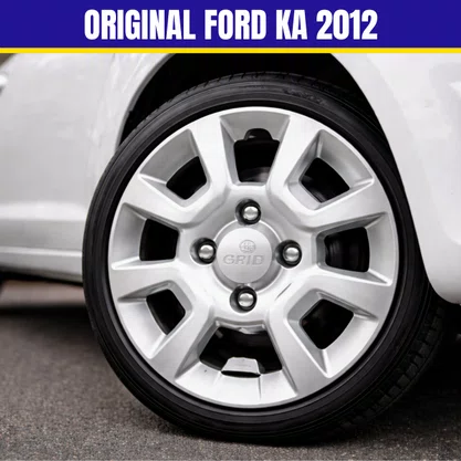 Jogo Calota Aro 13 Ford KA 2007 até 2013 