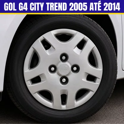 Jogo Calota Aro 13 Gol G4 City Trend 2005 Até 2014
