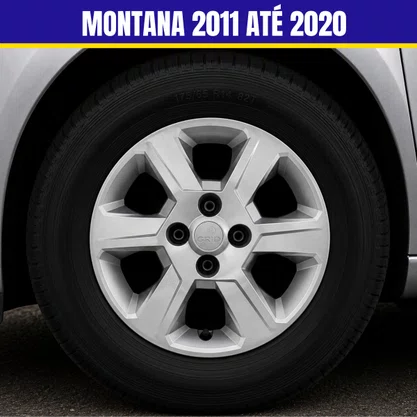Jogo Calota Aro 14 Chevrolet Montana 2011 Até 2020