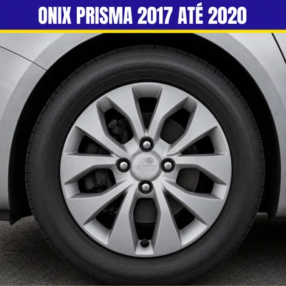 Jogo Calota Aro 14 Chevrolet Onix Prisma 2017 Até 2020 