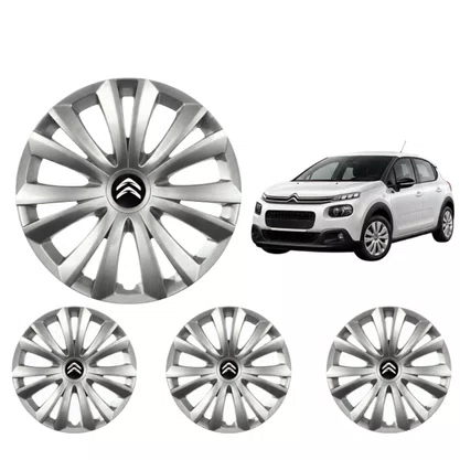 Jogo Calota aro 14 citroen C3/C4 2014 Até 2015 