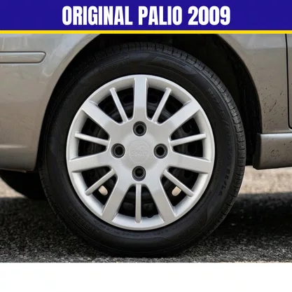 Jogo Calota Aro 14 Fiat Palio Siena 2004 Até 2016 