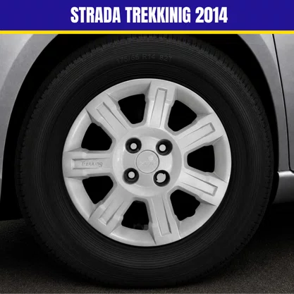 Jogo Calota Aro 14 Fiat Strada Trekkinig 2014