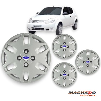 Jogo Calota Aro 14 Ford Ka 2011 a 2012
