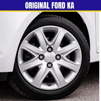 Jogo Calota Aro 14 Ford KA 2015 Até 2018  