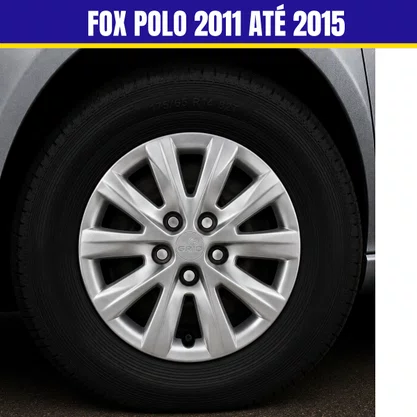 Jogo Calota Aro 14 Fox Polo 2011 Até 2015