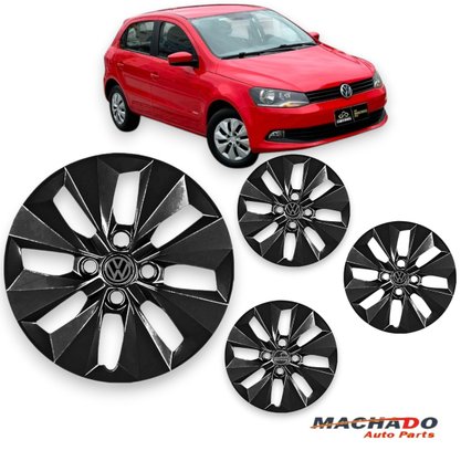 Jogo Calota Aro 14 Gol Saveiro Voyage G5 G6 2009 Até 2016