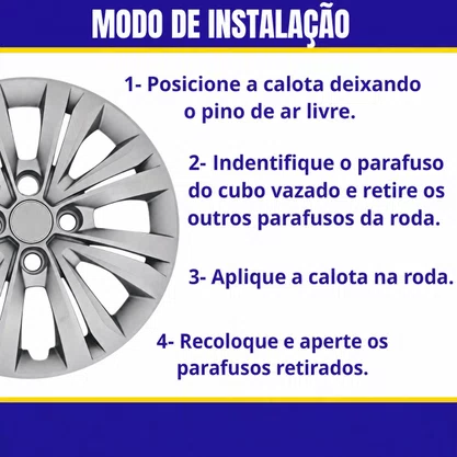 Jogo Calota Aro 14 Gol G7 2017 Até 2018