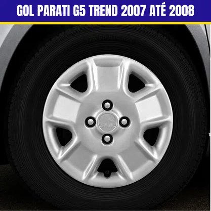 Jogo Calota Aro 14 Gol Parati G5 Trend 2007 Até 2008