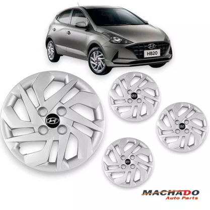 Jogo Calota Aro 14 Hyundai HB20 2020