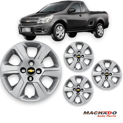 Jogo Calota Aro 14 Chevrolet Montana 2011 Até 2020