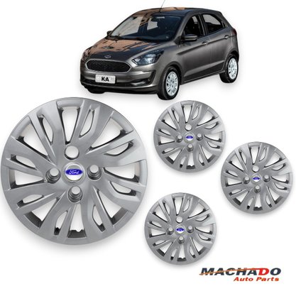 Jogo Calota Aro 14 Ka Hatch Sedan 2019 até 2020