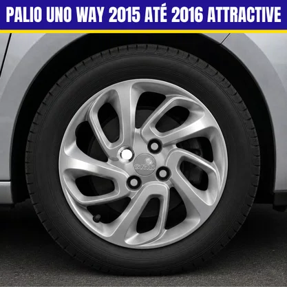 Jogo Calota Aro 14 Palio Uno Way 2015 Até 2016 Attractive