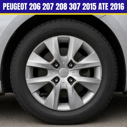 Jogo Calota Aro 14 Peugeot 206 207 208 307 2015 Ate 2016