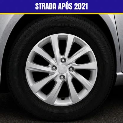 Jogo Calota Aro 14 Strada Após 2021