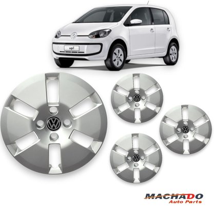 Jogo Calota Aro 14 Volkswagen UP 2014 ate 2016