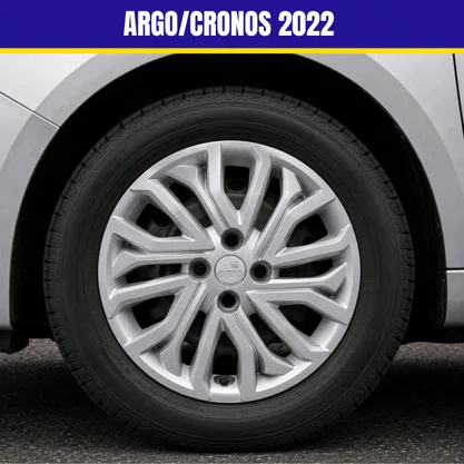 Jogo Calota Aro 15 Argo/Cronos 2022 