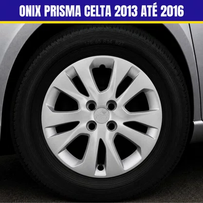 Jogo Calota Aro 15 Chevrolet Onix Prisma Após 2020 