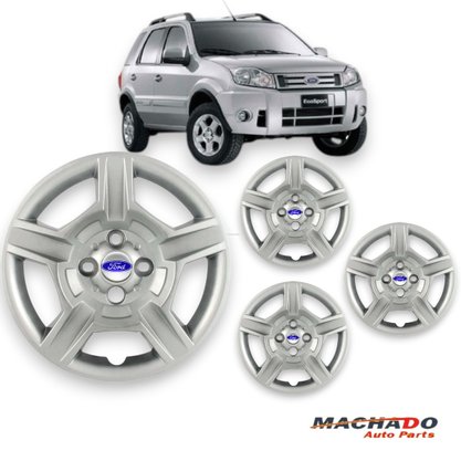 Jogo Calota Aro 15 Ford Ecosport 2012