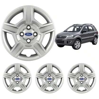 Jogo Calota Aro 15 Ford Ecosport 2012