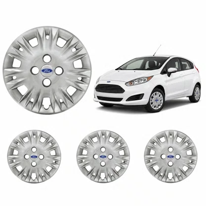 Jogo Calota Aro 15 Ford New Fiesta 2014 Até 2017