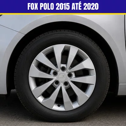 Jogo Calota Aro 15 Fox Polo 2015 Até 2020
