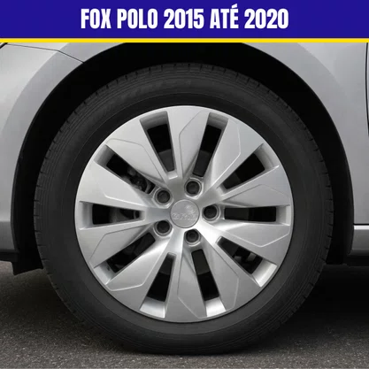 Jogo Calota Aro 15 Fox Space Fox Polo Após 2015 