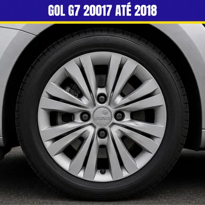 Jogo Calota Aro 15 Gol G7 20017 Até 2018