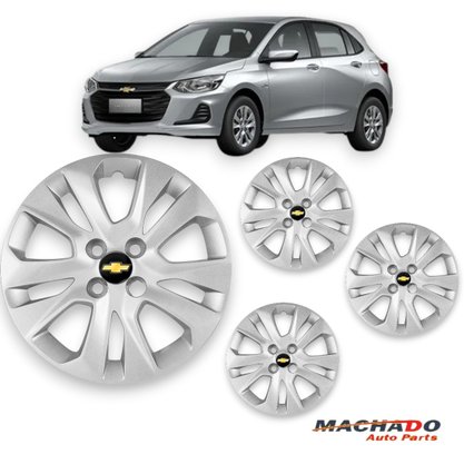 Jogo Calota Aro 15 Chevrolet Onix Prisma Após 2020 