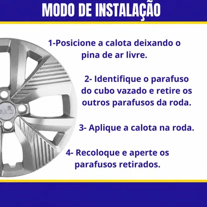 Jogo Calota Aro 15 Polo Track 2021 Até 2024 