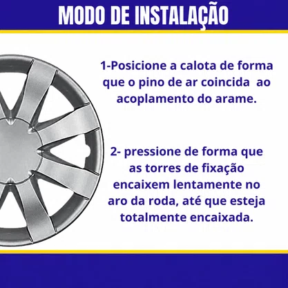 Jogo Calota Aro 15 Renault Sandero Logan 2015 Até 2019