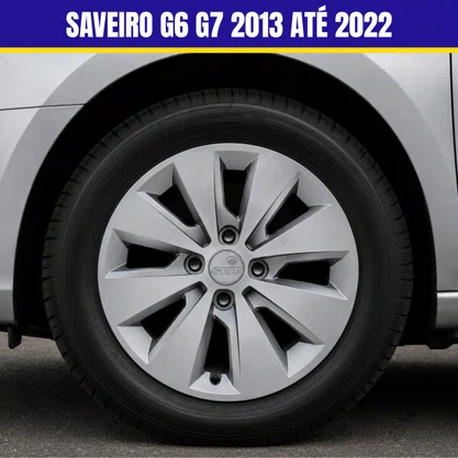 Jogo Calota Aro 15 Saveiro G6 G7 2013 até 2022