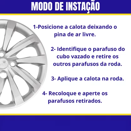 Jogo Calota Aro 15 Strada Todas Após 2021