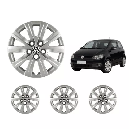 Jogo Calota Aro 15 VW Fox Spacefox Polo 2012 Até 2013