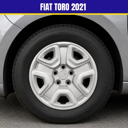 Jogo Calota Aro 16 Fiat Toro 2021 