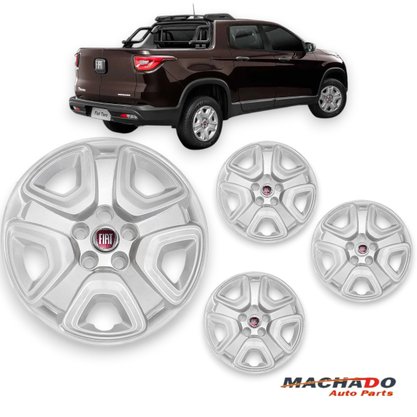Jogo Calota Aro 16 Fiat Toro 2021 