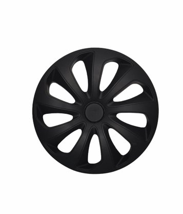 Jogo de Calotas Esportivas Aro 14 Fosco Black ELITTE