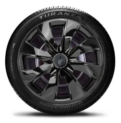 Jogo de Calotas Esportivas Aro 14 PRIME Black Unicolor ELITTE