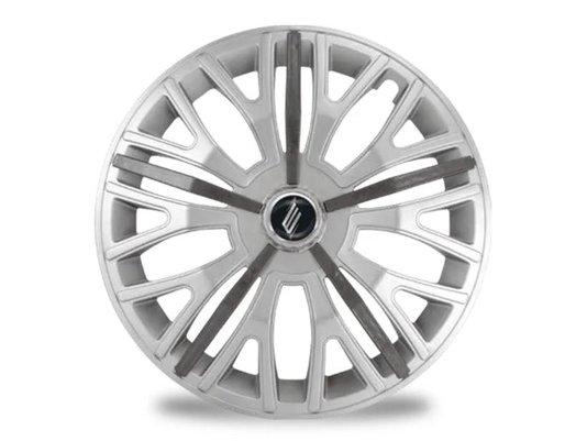 Jogo de Calotas Esportivas Aro 14 TRITON SPORT Silver Graphite ELITTE
