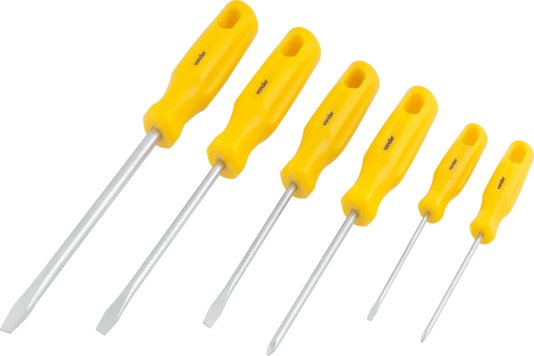 Jogo De Chave Fenda Phillips 06 Peças Crv VONDER
