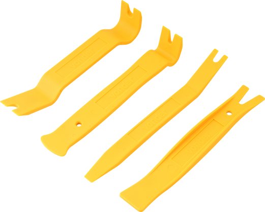 Jogo De Espatulas De Nylon Com 4 Pecas Para Automoveis VONDER
