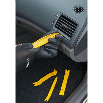Jogo De Espatulas De Nylon Com 4 Pecas Para Automoveis VONDER