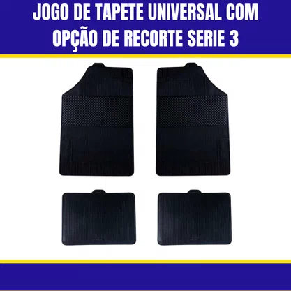 Jogo De Tapete Universal Com Opção De Recorte Serie 3