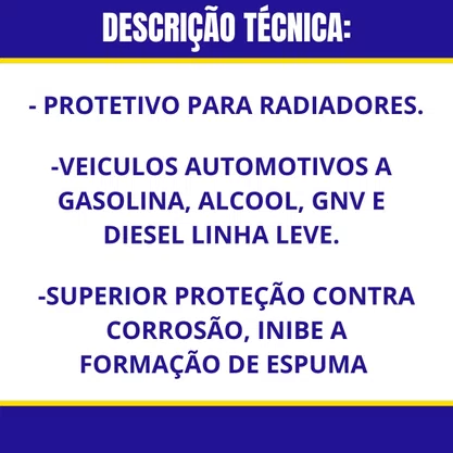 Kit 6un Protetivo Aditivo Radiador 1L Orgânico Rosa ORBI