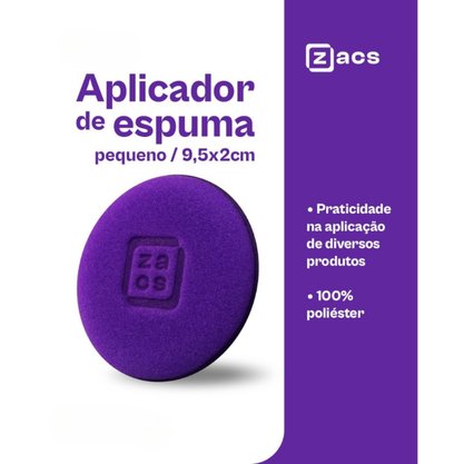 Kit Aplicadores Roxo Zacs - 2 Unidades