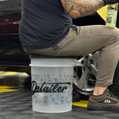 Kit Balde Separador De Particulas, Grelha Inclinada E Tampa