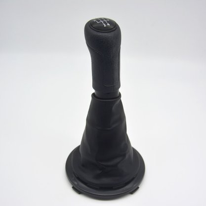 kit Coifa Com Bola De Cambio Com Aro Preto Gol G5 09/12   Voyage 09/12  Saveiro10/13  Fox 08/13
